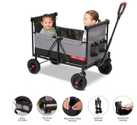 Shop Radio Flyer The Beast MVP Wagon, Gray at GoodBuy Gear