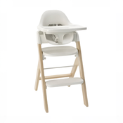 Shop Mockingbird High Chair, Natural Beech, White at GoodBuy Gear