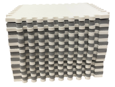 Shop Skip Hop Interlocking Foam Floor Tiles Playspot, Grey/Cream at GoodBuy Gear