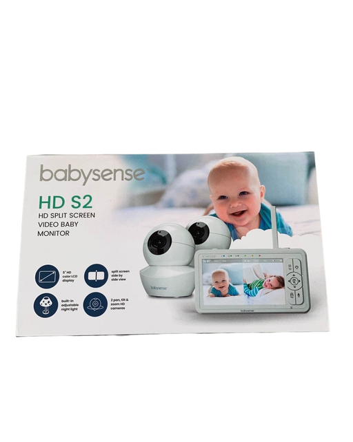 used Babysense HD 5" Split-Screen Video Baby Monitor