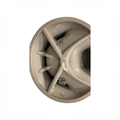 Shop Upseat Baby Floor & Booster Seat with Tray, Taupe at GoodBuy Gear