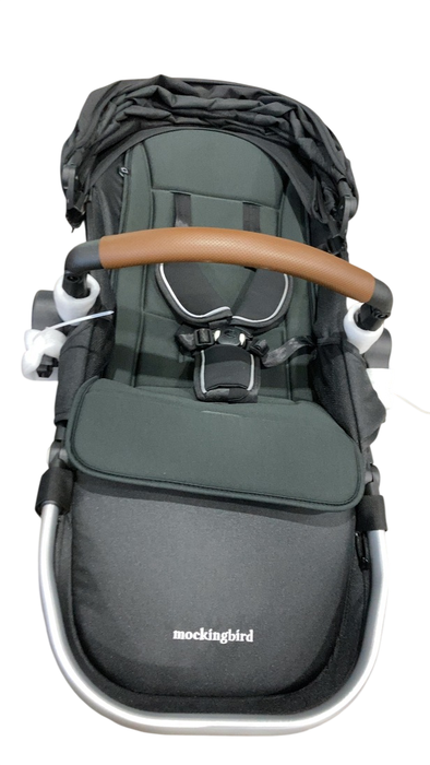 Shop Mockingbird 2nd Seat Kit 3.0, Silver with Penny Leather, Solid Black at GoodBuy Gear