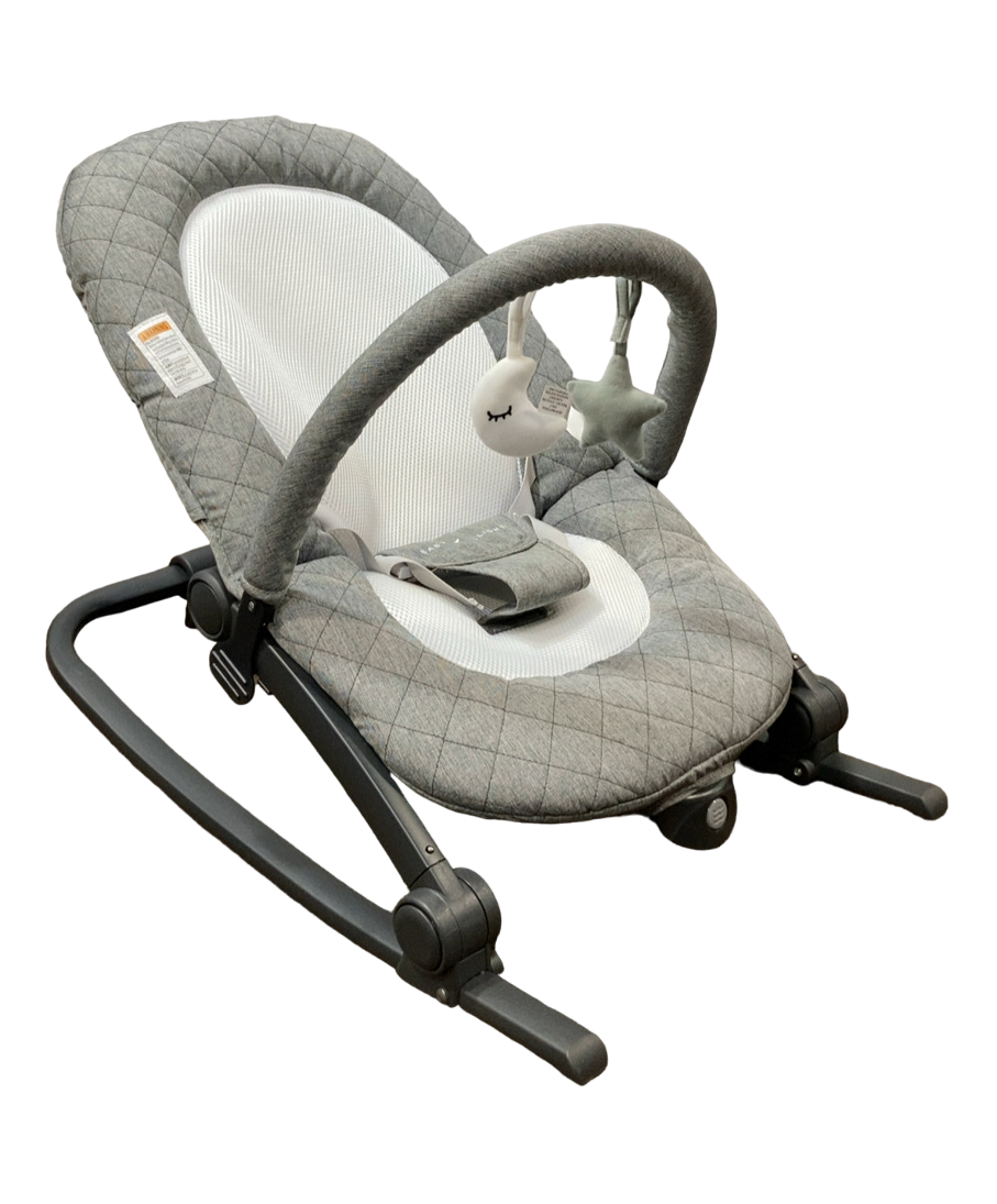 Baby Delight Go With Me Aura Deluxe Portable Rocker & Bouncer, Quilted ...