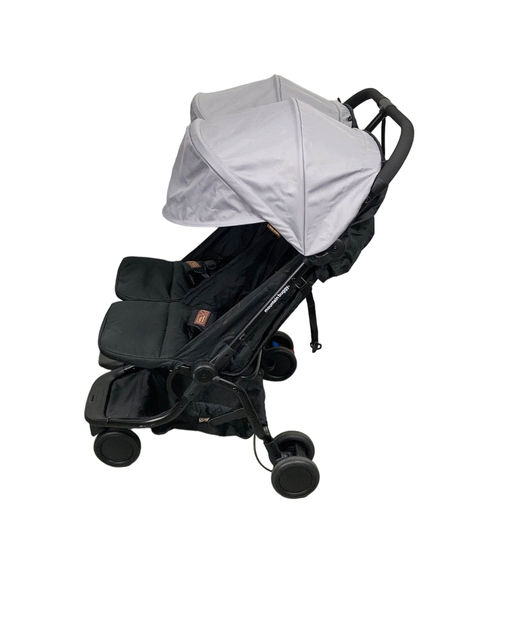 secondhand Mountain Buggy Nano Duo Stroller, 2022, Silver