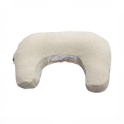 Shop Boppy Ergonomic Nursing Pillow, LUXE, Oatmeal Boucle at GoodBuy Gear