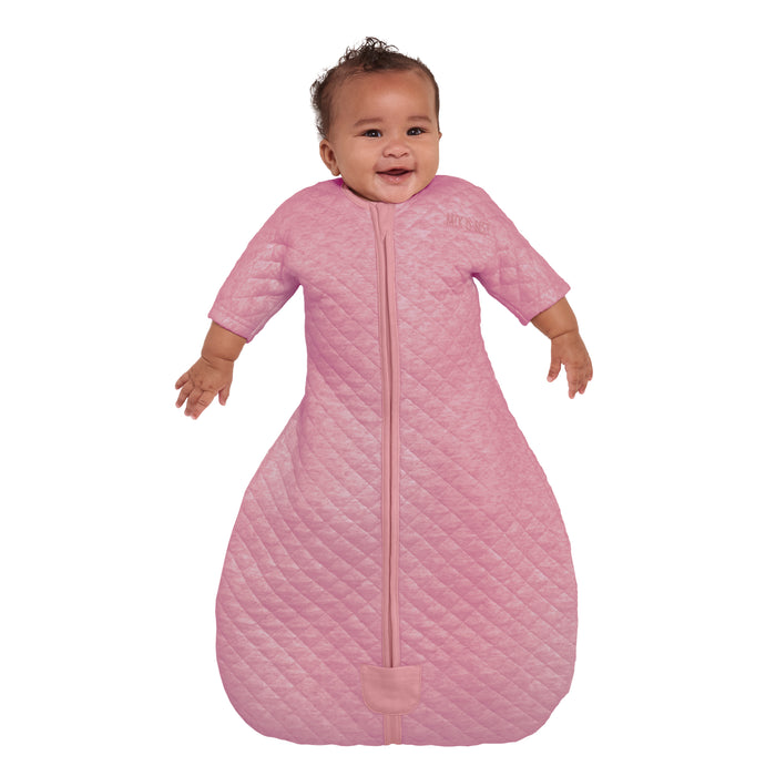 Halo Easy Transition Sleepsack, Medium, Quilted Pink Heather, TOG 1.5