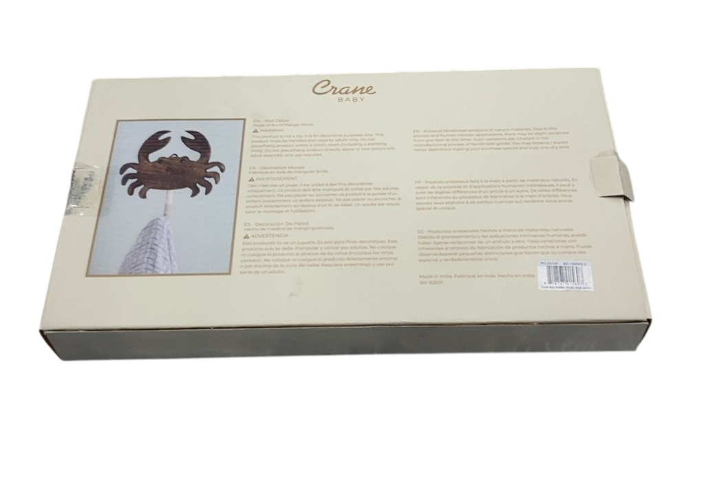 Shop Crane Baby Wooden Wall Hooks Set, Sea Life at GoodBuy Gear