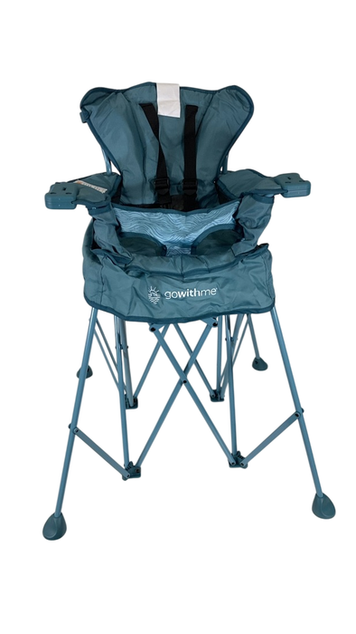 Shop Baby Delight Go with Me Venture Deluxe Portable Chair, Blue Wave at GoodBuy Gear