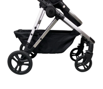 Shop Mockingbird Single to Double 2.0 Stroller, 2024, Sea, Silver With Penny Leather, Watercolor Drops at GoodBuy Gear