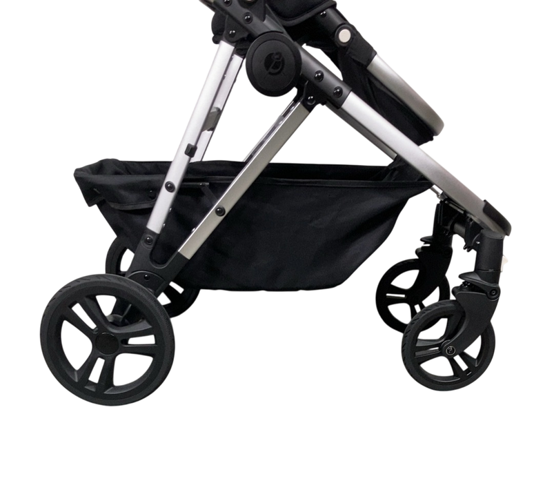 Shop Mockingbird Single to Double 2.0 Stroller, 2024, Sea, Silver With Penny Leather, Watercolor Drops at GoodBuy Gear