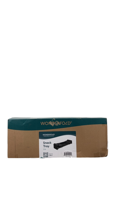 Shop Wonderfold Snack Tray, Black, X4 at GoodBuy Gear