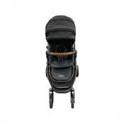Shop Mockingbird Single 3.0 Stroller, 2025, Black Windowpane, Charcoal with Penny Leather at GoodBuy Gear