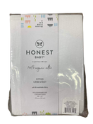 used Honest Company Organic Fitted Crib Sheet, White