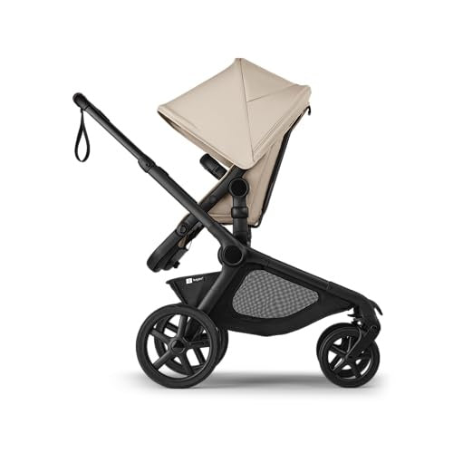 Bugaboo Kangaroo Single To Double Stroller, Black, Desert Taupe, Desert Taupe, 2025