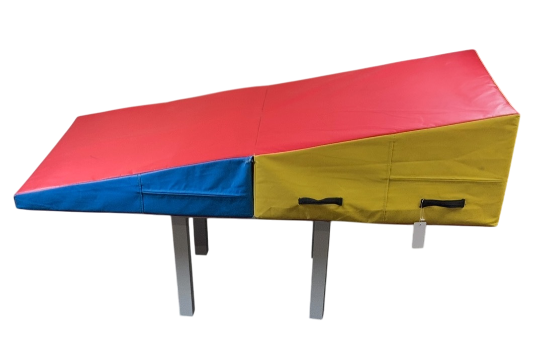 Shop Folding Gym Mat, 64lx14w, Red,Blue,Yellow at GoodBuy Gear