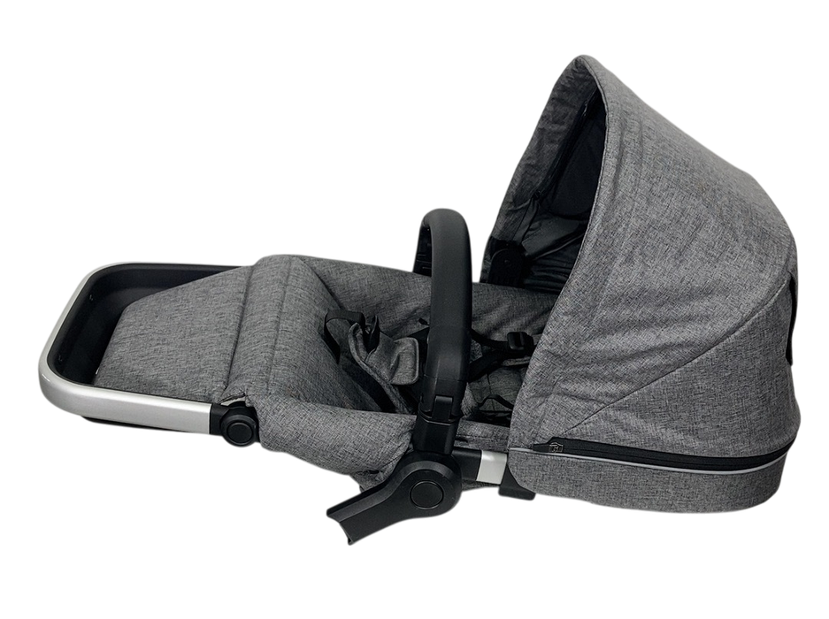 Shop Thule Sleek Sibling Seat, Aluminum, Grey Melange, 2024 at GoodBuy Gear