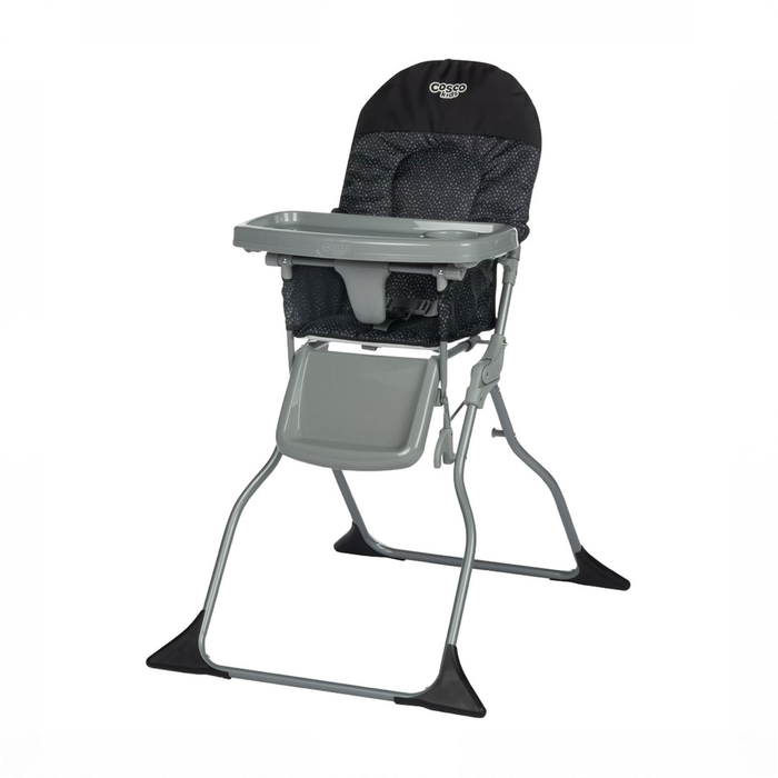 Shop Cosco Kids Simple Fold Highchair, Noir Dot at GoodBuy Gear