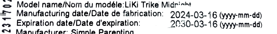 Shop Doona Liki Trike Midnight Edition, 2024 at GoodBuy Gear