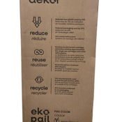 Shop Diaper Dekor EKO Plus Diaper Pail, White at GoodBuy Gear