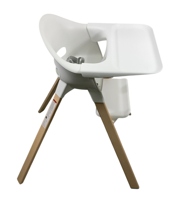 Shop Stokke Clikk High Chair, White at GoodBuy Gear