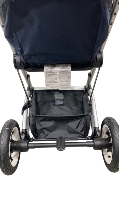 Shop Cybex Talos S Lux Stroller, 2020, Ocean Blue (Silver Frame) at GoodBuy Gear