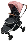 Shop Mockingbird Single to Double 2.0 Stroller, 2024, Bloom, Silver With Penny Leather, Windowpane at GoodBuy Gear