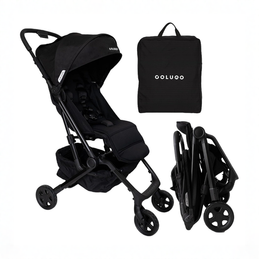Shop Colugo Compact Stroller+, 2025, Black/Black at GoodBuy Gear