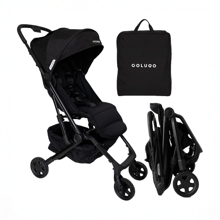 Shop Colugo Compact Stroller+, 2025, Black/Black at GoodBuy Gear