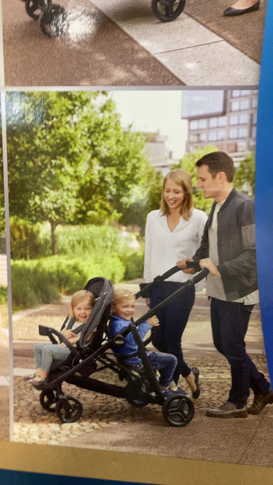 Graco Ready2Grow LX 2.0 Double Stroller, 2023, Clark