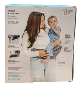 Shop Moby Padded Hip Seat Carrier, Heather grey at GoodBuy Gear