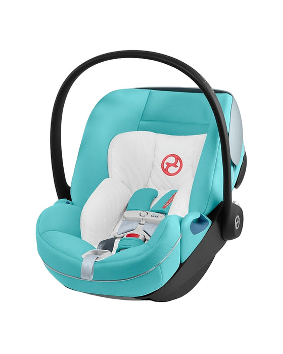 Cybex Cloud T SensorSafe Infant Car Seat With Base, 2024, Car (Light Blue)