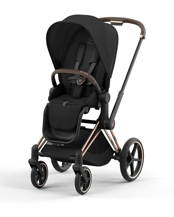 Cybex PRIAM4 Stroller, Rose Gold, Sepia Black, 2025