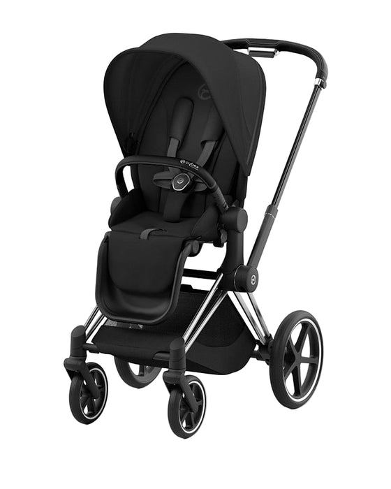 Cybex Priam4 Stroller, Chrome/Black, Sepia Black, 2024