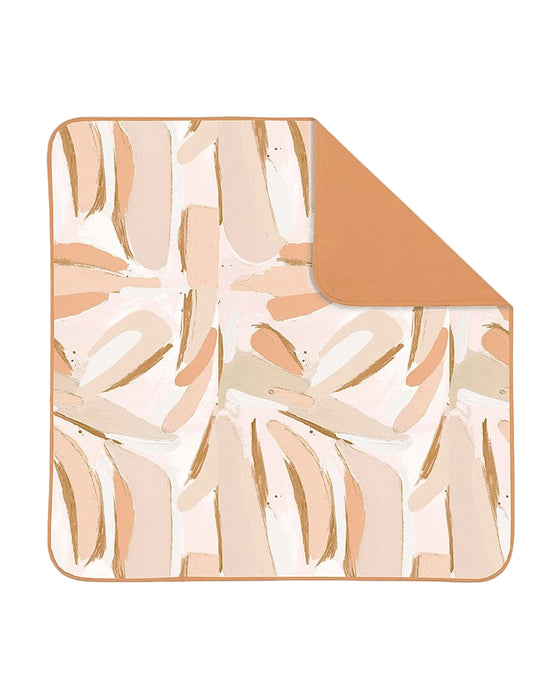 Toddlekind Classic Indoor/Outdoor Portable Playmat, Abstract/Peach Skies