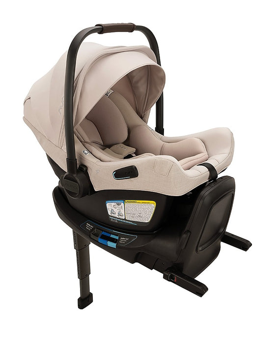Nuna Pipa Aire RX Infant Car Seat, Biscotti, 2025