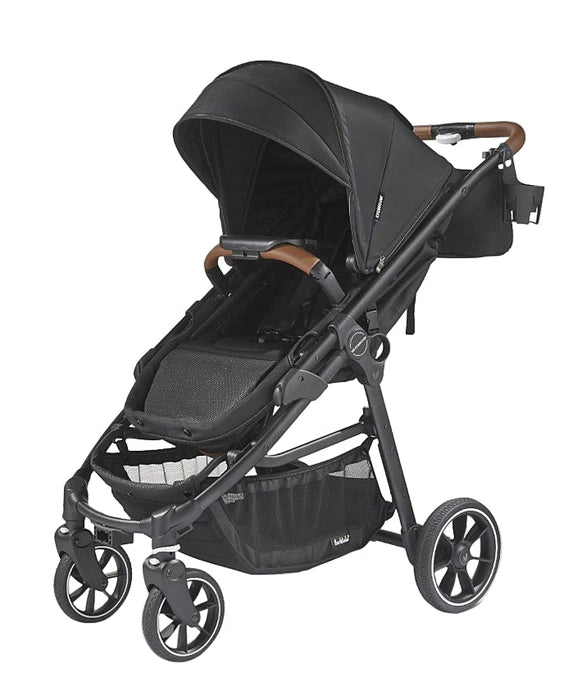 Larktale Crossover V2 Convertible Stroller-Wagon, Byron Black, 2024