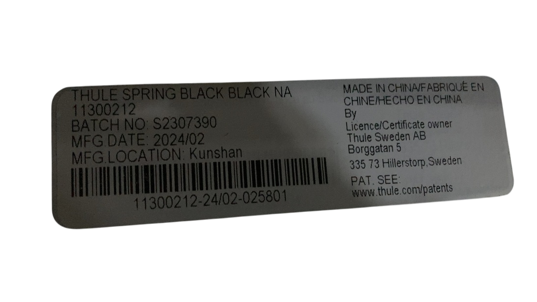 Shop Thule Spring Stroller, 2024, Black, Midnight Black at GoodBuy Gear