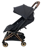 Shop Cybex Coya Stroller, 2023, Rose Gold, Sepia Black at GoodBuy Gear