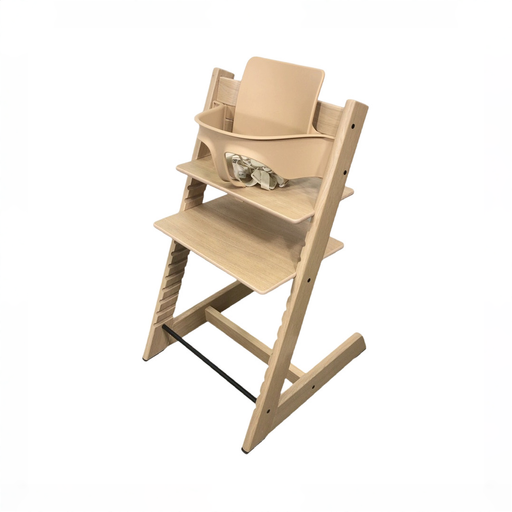 Shop Stokke Tripp Trapp High Chair With Baby Set, 2, Oak Natural at GoodBuy Gear