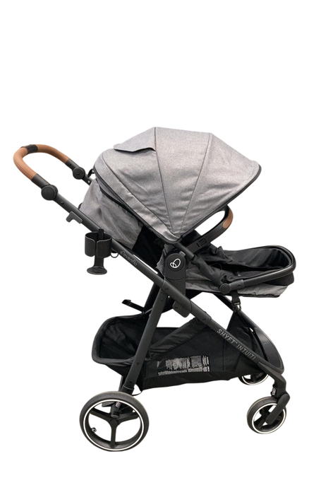 Shop Evenflo Shyft Intuiti Travel System Stroller, 2025, Fossil Gray at GoodBuy Gear