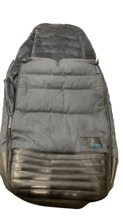 Shop Cybex Platinum Footmuff, True Blue Denim-Navy Blue at GoodBuy Gear