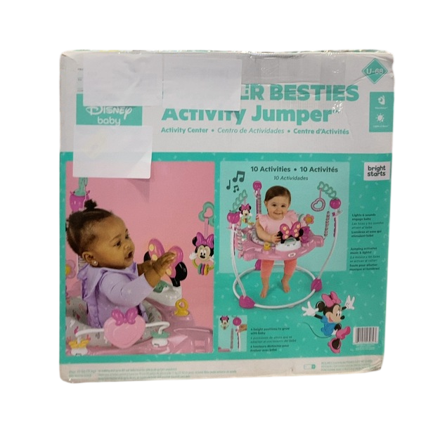 Shop Bright Starts Activity Jumper, Disney Baby Minnie Mouse Forever Besties at GoodBuy Gear