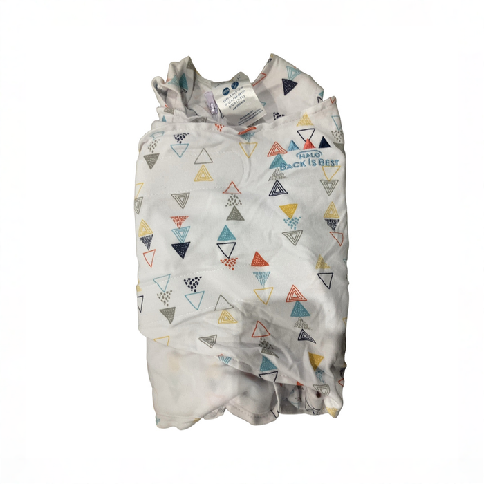 Shop Halo SleepSack Swaddle, Multi Color Triangle, Newborn at GoodBuy Gear