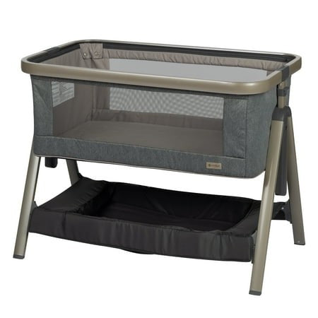 Shop Monbebe Height Adjustable Baby Bassinet, Castle Point at GoodBuy Gear