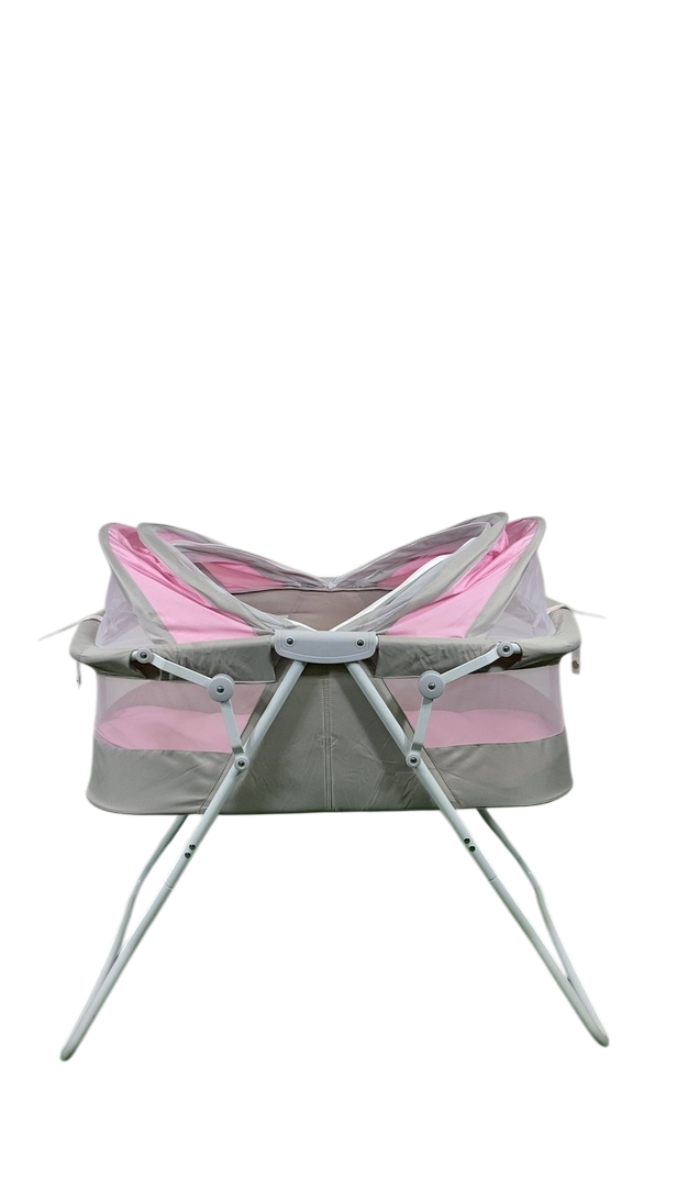 Dream On Me Karley Bassinet, Original, Grey/Pink