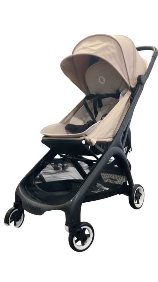 Shop Bugaboo Butterfly Stroller, 2025, Black, Desert Taupe, Desert Taupe at GoodBuy Gear