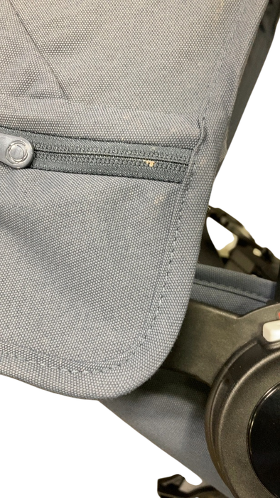 Shop Bugaboo Donkey 5 Duo Extension Set, 2024, Black Frame, Stormy Blue, Stormy Blue, with Canopy at GoodBuy Gear