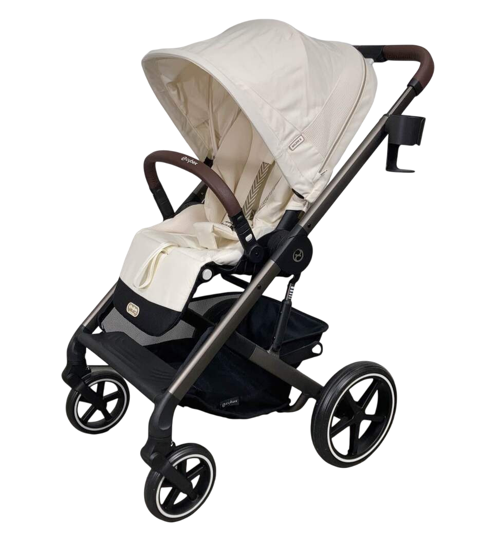 Cybex Balios S Lux Stroller, 2023, Seashell Beige, Taupe