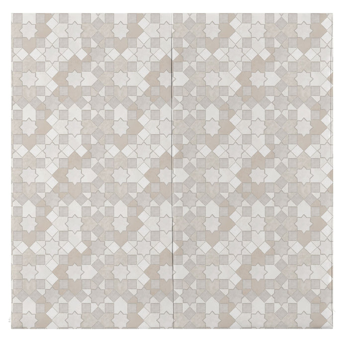 Toki Kids Grey Mosaic Vegan Leather Mat