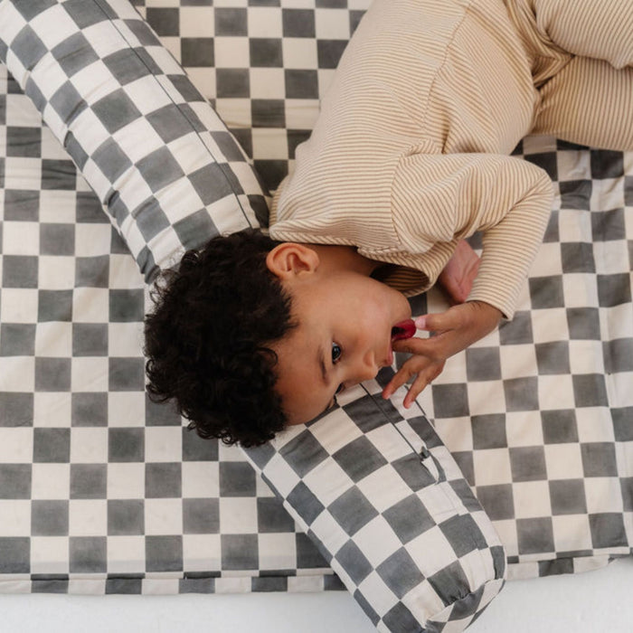Toki Kids Checker Pepper Organic Cotton Mat
